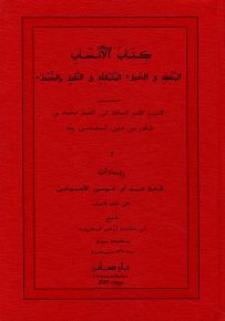 كتاب الأنساب المتفقه في الخط المتماثلة في النقط والضبط