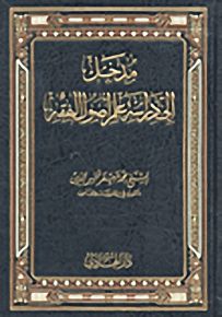 مدخل إلى دراسة علم أصول الفقه