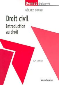 Droit Civil Introduction au droit