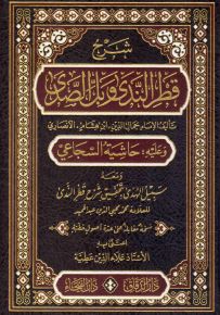 شرح قطر الندى وبل الصدى وعليه حاشية السجاعي