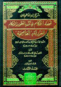 شرح ابن الناظم على تحفة الحكام في نكت العقود والأحكام المعروفة بـ العاصمية